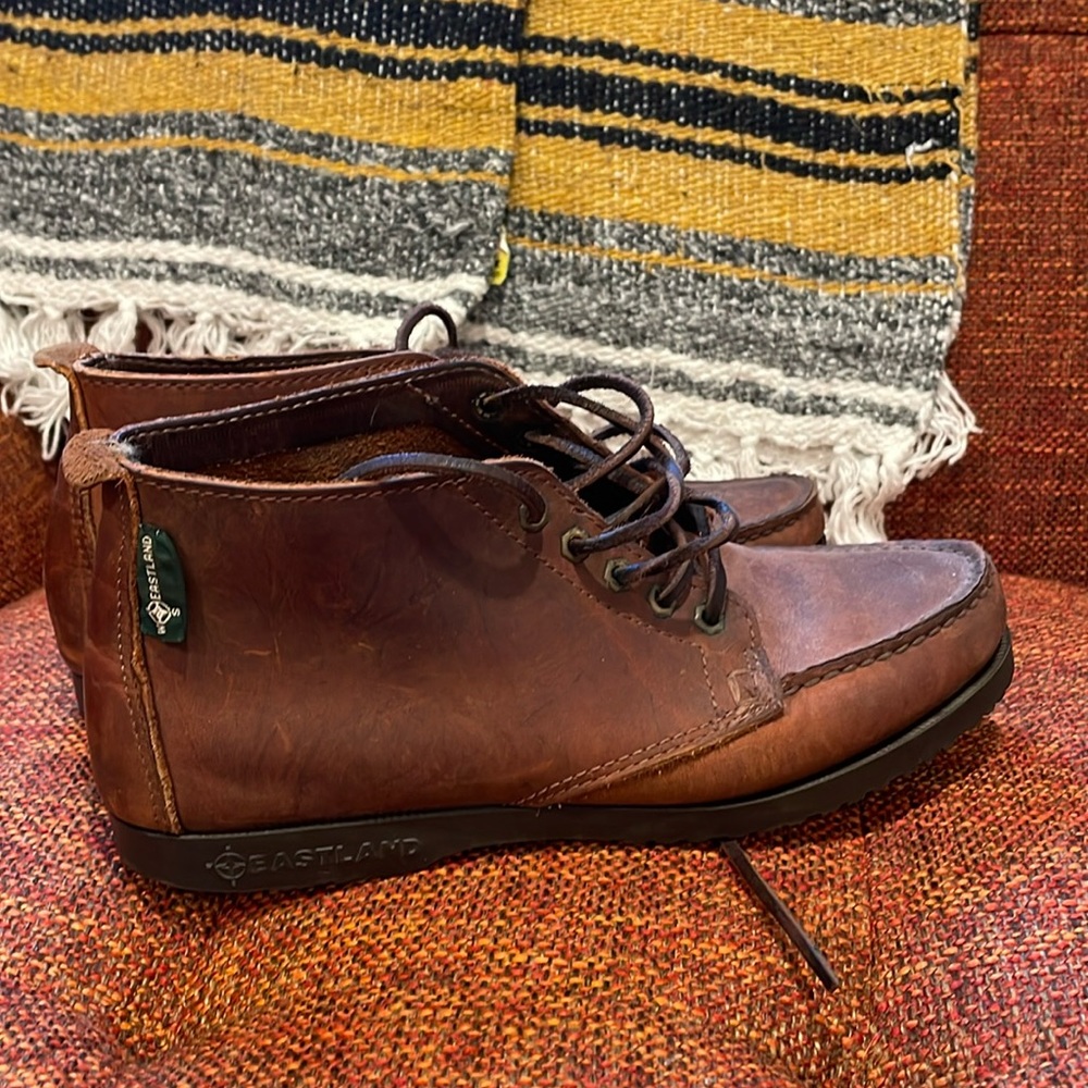 Eastland vintage leather chukka style boots.  Size 6 men’s.